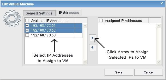 Edit Virtual Machine 2