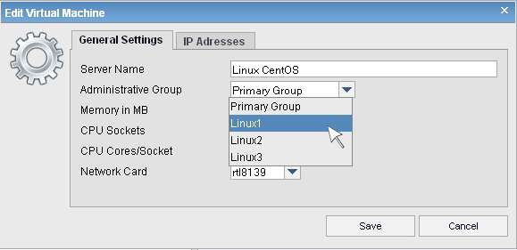 Modify Group Settings